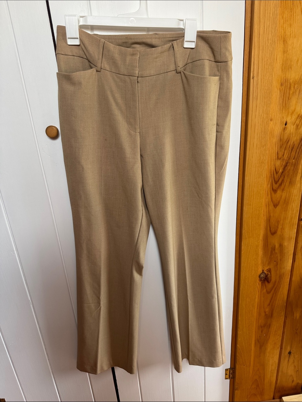 Time and Tru Women's Tan Boot Cut Pants